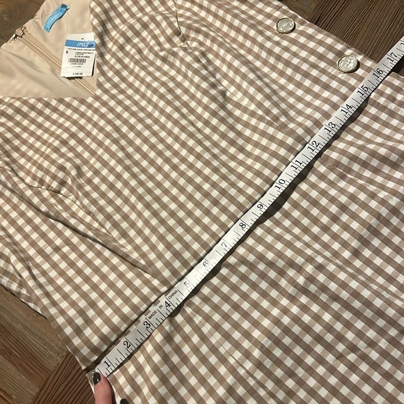 NWT J. Mclaughlin Paulson Gingham Dress 8 - Picture 7 of 8